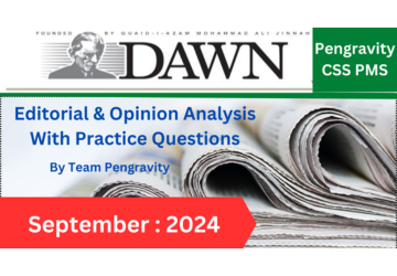 Dawn Opinion Analysis: September 2024